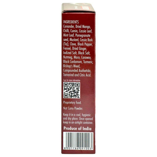 Everest Chhole Masala 100 G - Authentic Indian Spice Mix