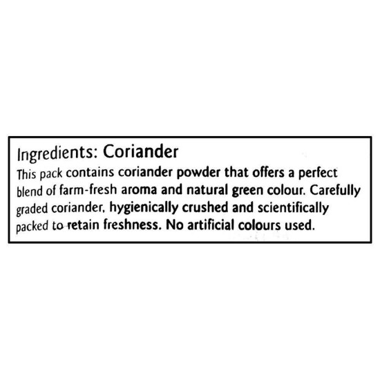 Everest Coriander Powder 100 G - Authentic Citrus Flavor