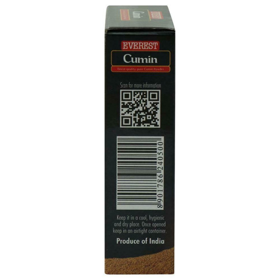 Everest Cumin Powder 50 G - Authentic Indian Flavor