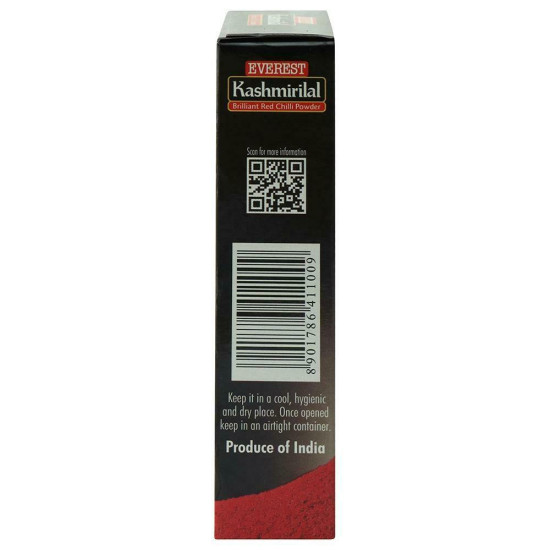 Everest Kashmirilal Chilli Powder 100 G - Vibrant Colour Enhancer