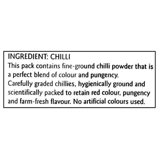 Everest Tikhalal Chilli Powder 200 G - Authentic Spice Enhancer