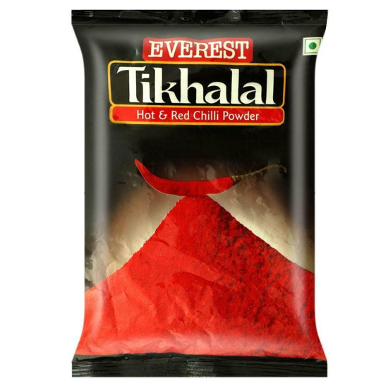 Everest Tikhalal Chilli Powder 200 G - Authentic Spice Enhancer