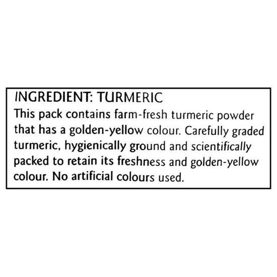 Everest Turmeric Powder 200 G - Authentic Indian Spice