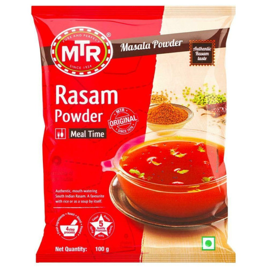 MTR Rasam Powder 100 G - Authentic South Indian Taste