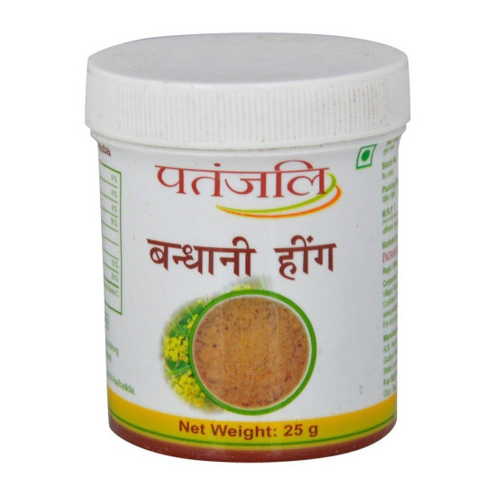Patanjali Bandhani Hing, 25G - Authentic Indian Spice