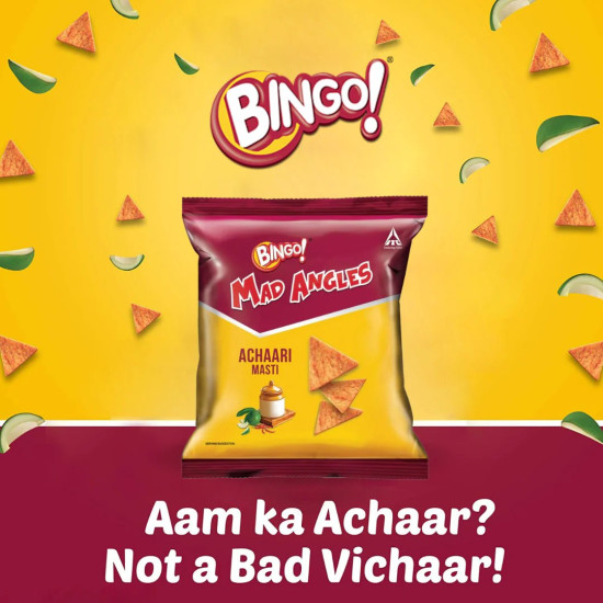 Bingo! Mad Angles - Achari Masti 117gm - Authentic Achaar Flavor