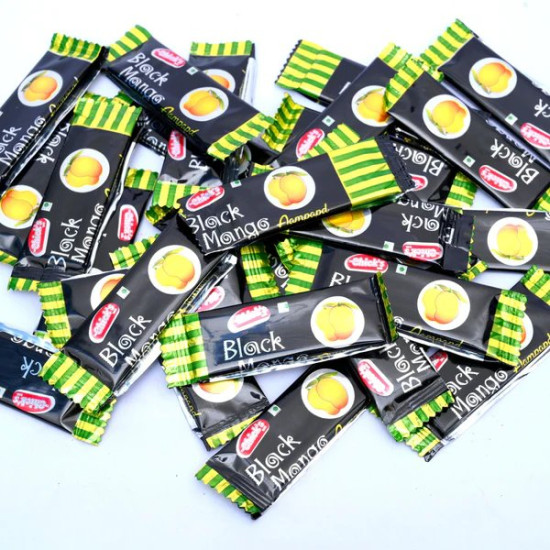 Black Mango Aam Papad - Authentic Indian Snack