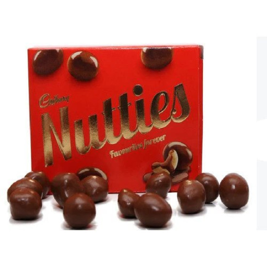 Cadbury's Nutties - Chocolate Coated Nuts Delight