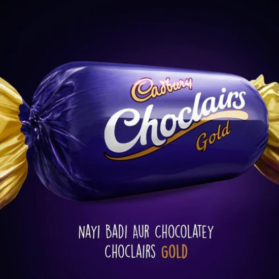 Cadbury Choclairs 25 Units - Birthday Pack with Brownie Flavor