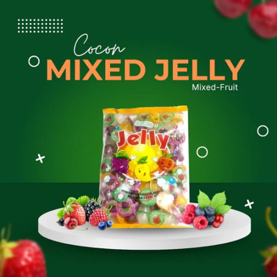 Cocon Jelly 10 Unit - Exotic Fruit-Flavored Delight