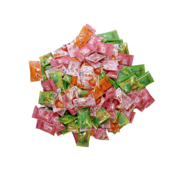Corazon Beloved 40 Mixed Fruit Candies - Heart-Shaped Delight