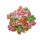 Corazon Beloved 40 Mixed Fruit Candies - Heart-Shaped Delight