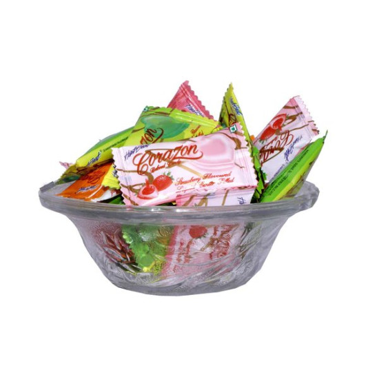 Corazon Beloved 40 Mixed Fruit Candies - Heart-Shaped Delight