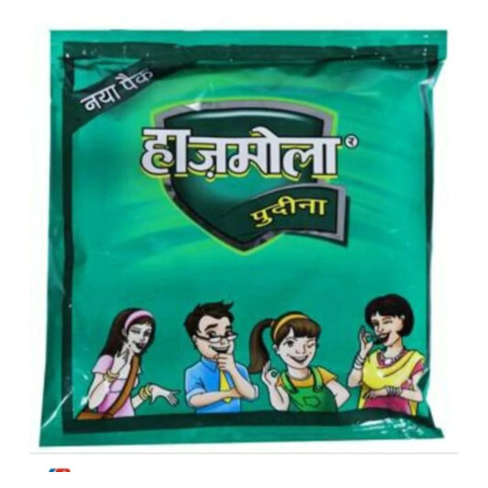 Hajmola Pudina Pack Of 20 Units - Digestive Aid with Indian Herbs