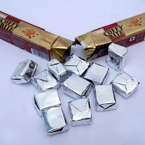 Lotte Coffy Bite 5 Rolls - Rich Coffee and Milk Cream Candy