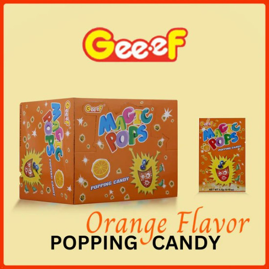 Magic Pops - Orange | Pack Of 3 Sachets - Tingling Sensation