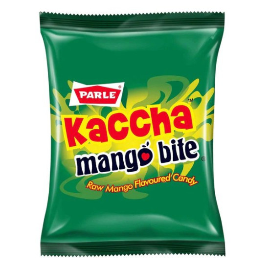 Parle Kaccha Mango Bite 25 Units - Sweet & Tangy Hard Candy