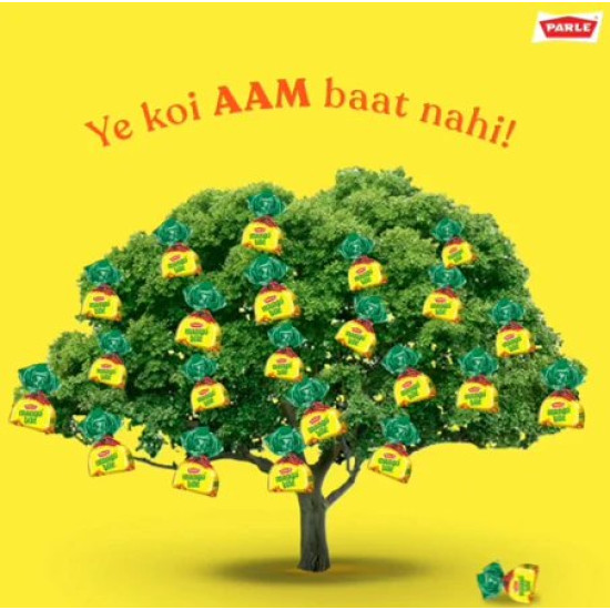 Parle Mango Bite 25 Candies - Irresistible Mango Flavor