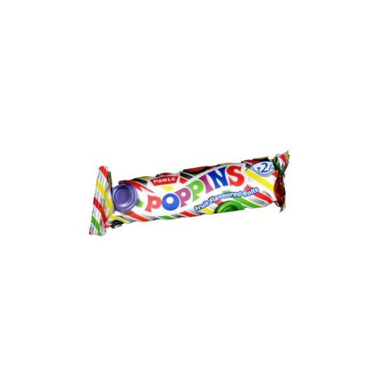 Parle Poppins Fruit Flavored Rolls - Vibrant Fruity Candy