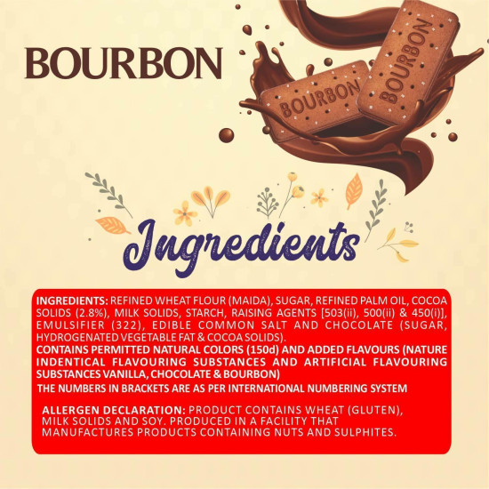 Bonn Americana Premium Chocolate Bourbonn Biscuits - Rich Chocolate Delight
