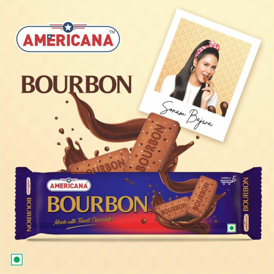Bonn Americana Premium Sandwich Bourbonn Cookies Family Pack 1Kg - Irresistible Bourbon Flavor Bonn Americana Premium Sandwich Bourbonn Cookies Family Pack 1Kg - Irresistible Bourbon Flavor