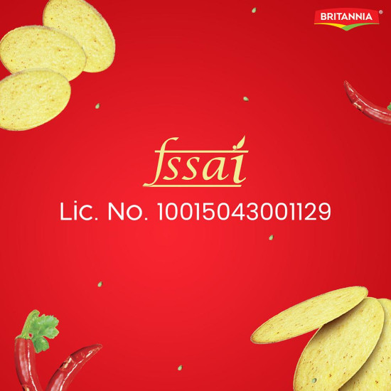 Britannia 50-50 Potazos Masti Masala Spicy Flavoured Crisps - Perfectly Spiced Snack