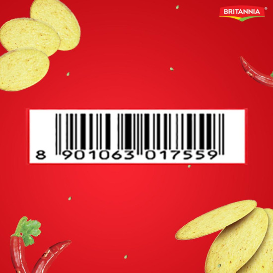 Britannia 50-50 Potazos Masti Masala Spicy Flavoured Crisps - Perfectly Spiced Snack