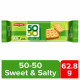 Britannia 50-50 Sweet & Salty Biscuits 62.8 G - Unique Flavor Blend