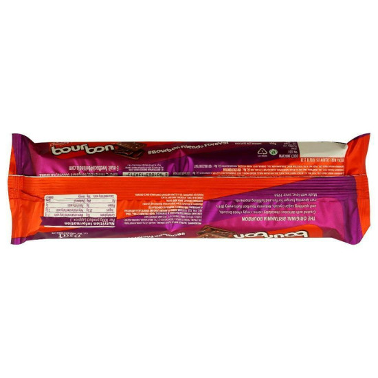 Britannia Bourbon The Original Cream Biscuits 150 G - Delightful Chocolate Experience