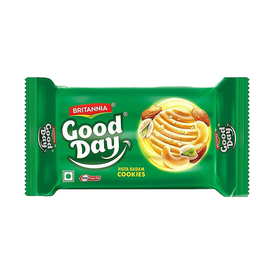Britannia Good Day Pista Badam Cookies - Nutty Flavour Delight
