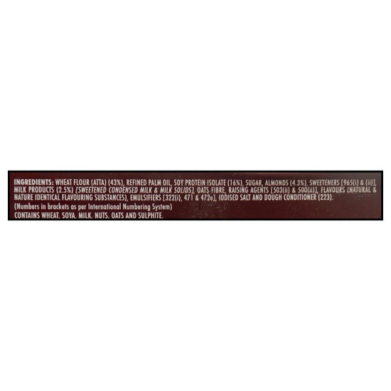 Britannia Nutri Choice Protein Milk Almond Biscuits 90 G - Delicious & Nutritious Snack