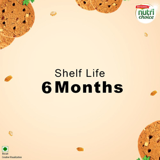 Britannia NutriChoice Herbs Biscuits - Enriched with Ashwagandha & Turmeric