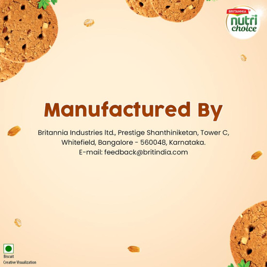 Britannia NutriChoice Herbs Biscuits - Enriched with Ashwagandha & Turmeric