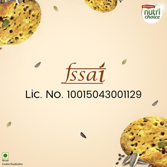 Britannia NutriChoice Seeds Biscuits 75 G - Packed with Nutritious Seeds