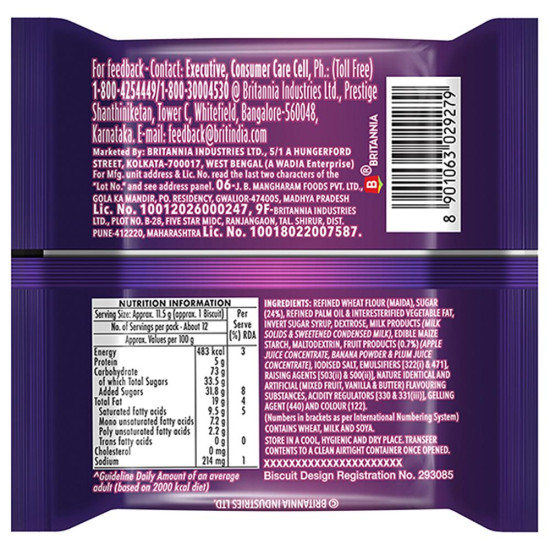 Britannia Treat Jim Jam Sandwich Biscuits - Sweet Delight