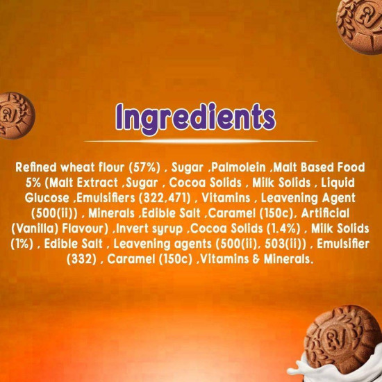 Cadbury Bournvita Biscuits Tiffin Pack 250 G (Pack Of 9) - Health & Taste Combo