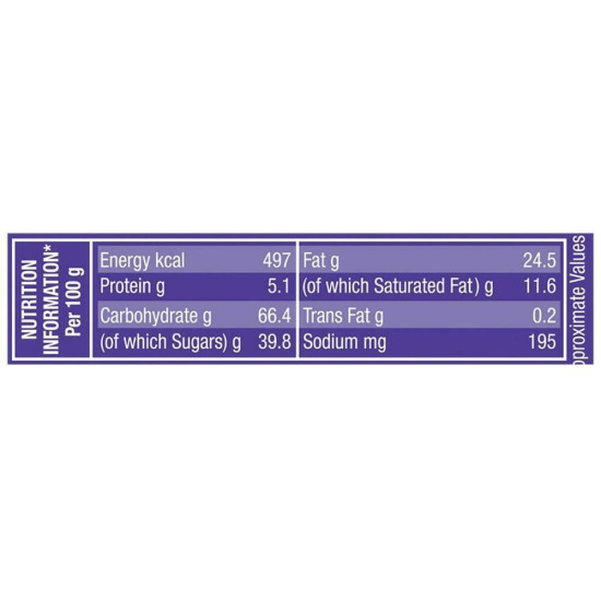 Cadbury Chocobakes Choc-Filled Cookies 75 G - Crunchy & Chocolatey Delight