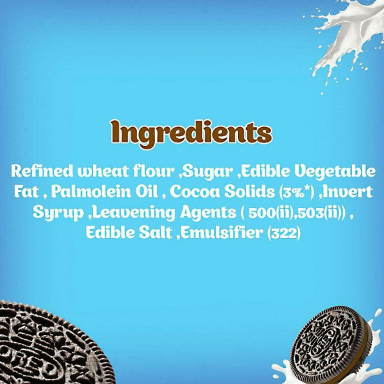 Cadbury Oreo Choco Creme Biscuits 300 G - Crunchy Delight