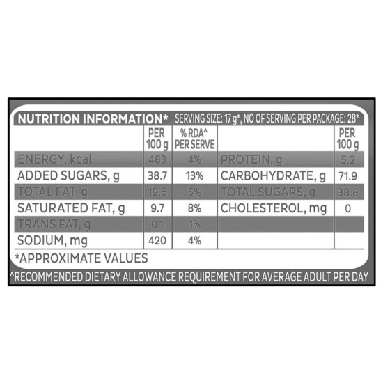 Cadbury Oreo Original Creme Biscuits 113.75 G - Crunchy & Delicate Delight