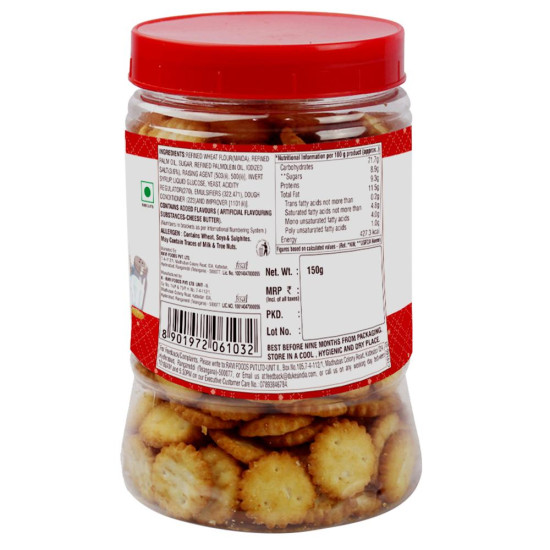 Dukes Nibbles Salted Crackers 150 G - Crunchy & Salty Snack