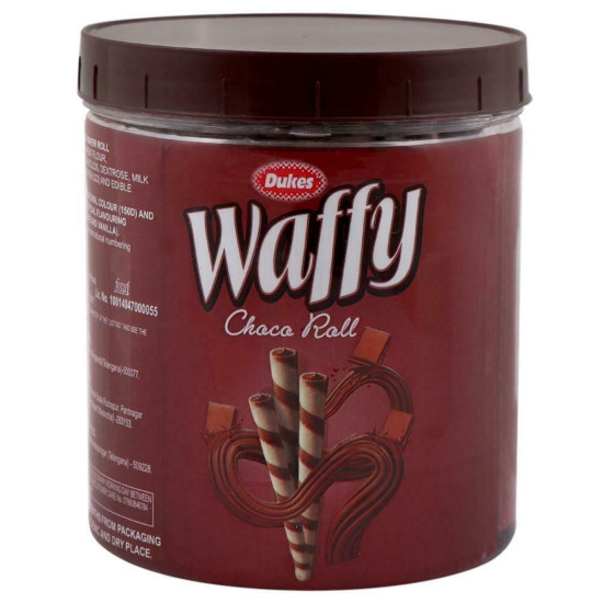 Dukes Waffy Choco Wafer Rolls 250 G - Creamy Delight