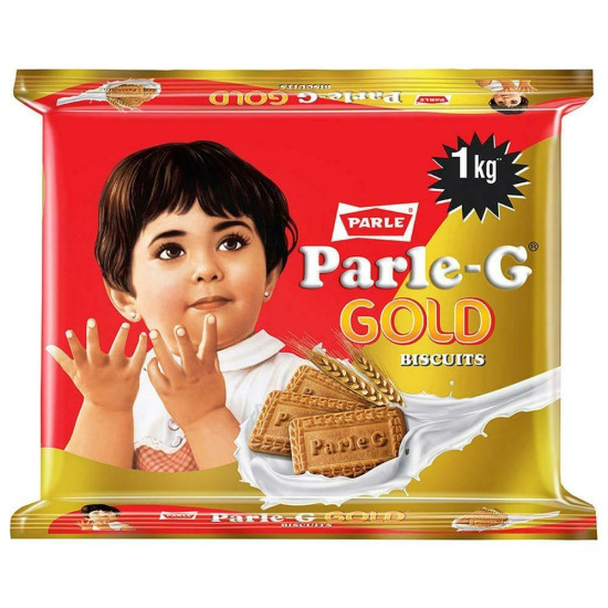 Parle-G Gold Biscuits 1 Kg - Crispy and Delicious Snack