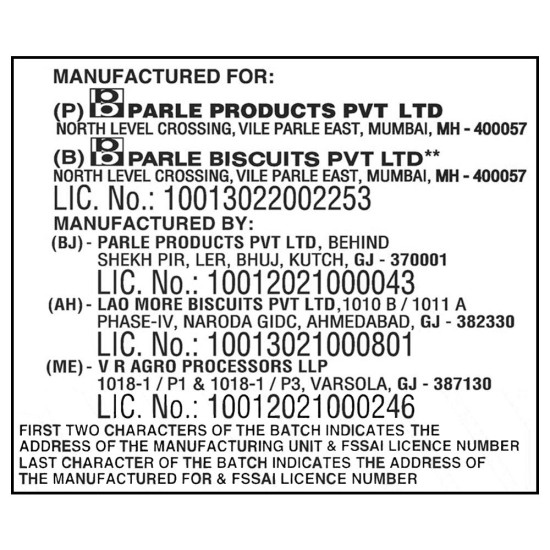 Parle-G Original Glucose Biscuits 45 G - Classic Taste
