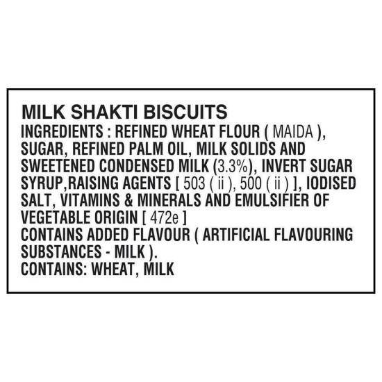 Parle Milk Shakti Biscuits 350 G - Crunchy Delight