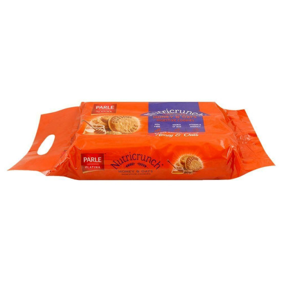 Parle Nutricrunch Honey & Oats Digestive Cookies - Guilt-Free Snacking