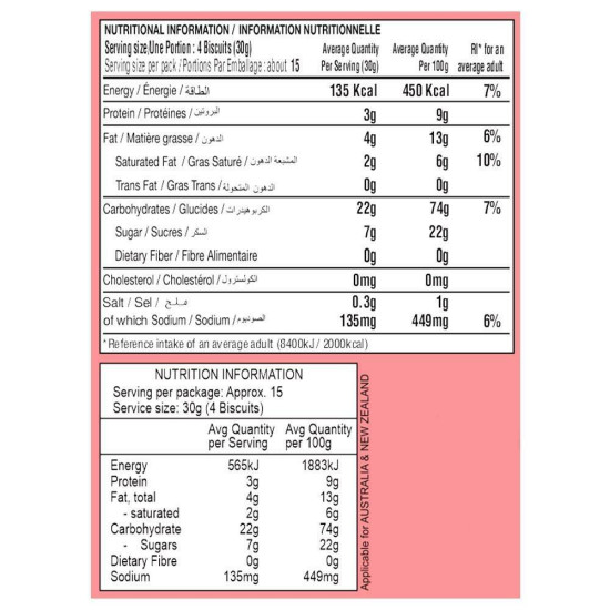 Priyagold Marie Lite Biscuits 400 G - Light & Tasty Snack