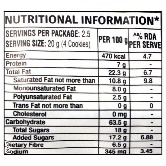 Sri Sri Tattva Digestive Cookies - Healthy Teatime Snack