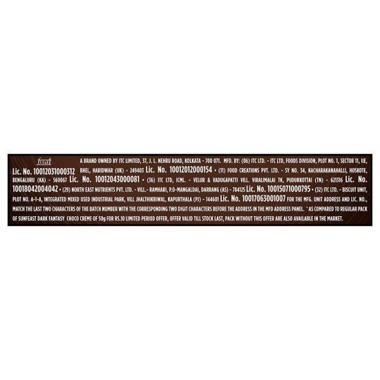Sunfeast Dark Fantasy Choco Creme Biscuits 100 G - Heavenly Chocolate Delight