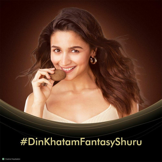 Sunfeast Dark Fantasy Coffee Fills Cookie 75 G - Delightful Tea-Time Snack