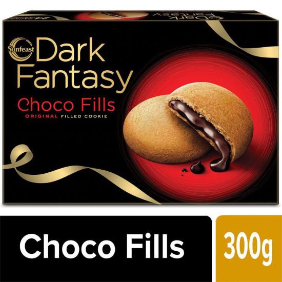 Sunfeast Dark Fantasy Original Choco Filled Biscuits - Rich Choco Delight